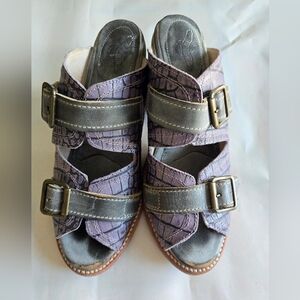 Freebirds Caprice mule slide on size 10